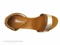 Shoelab LYLIROSE Platine - Marron Camel - Sandale Talon Epais -LA BONNE POINTURE Soldes cd24607c73b9e66c561f35ea11d5d5ef img 1579.jpg 148532