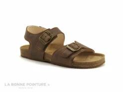 Bopy EDOUARDO Marron - Sandale Reglable GARCON