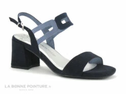 Marco Tozzi 2-28325-24 Navy Comb - Sandale Talon Large -LA BONNE POINTURE Soldes cd24607c73b9e66c561f35ea11d5d5ef img 1730.jpg 148609