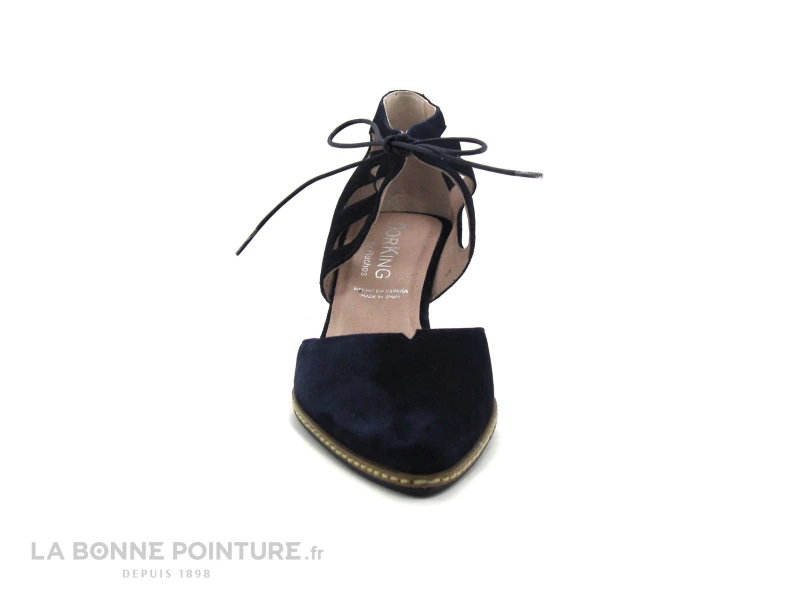 Dorking D7394-AC Bleu Marine - Escarpin - Lacet 4 Dorking D7394-AC Bleu Marine - Escarpin - Lacet – Image 2
