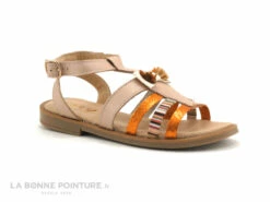 MKids MEPOI - Rose Nude - Orange Cuivre - Sandale Fille -LA BONNE POINTURE Soldes cd24607c73b9e66c561f35ea11d5d5ef img 1768.jpg 119516