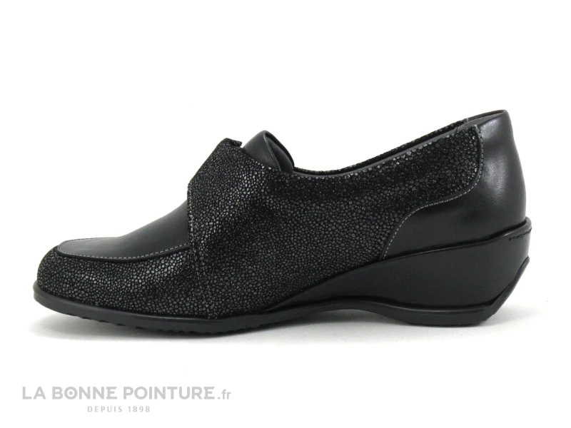 Suave ALPES 5016T Black Multi - Chaussure Compensee Avec Scratch 5 Suave ALPES 5016T Black Multi - Chaussure Compensee Avec Scratch – Image 3
