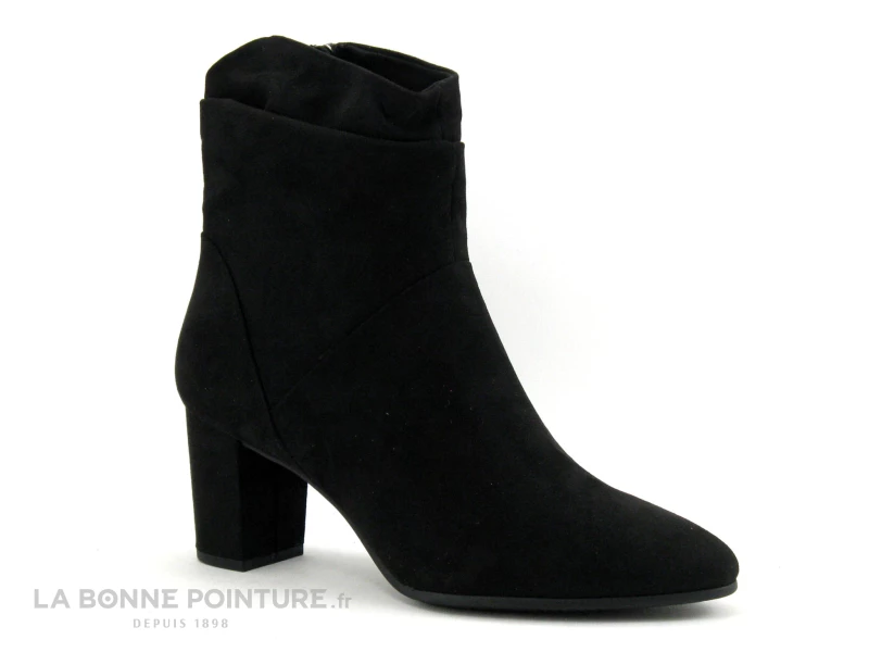 Marco Tozzi 2-25307-29 Black - Bottine Noire Talon Haut 3 Marco Tozzi 2-25307-29 Black - Bottine Noire Talon Haut