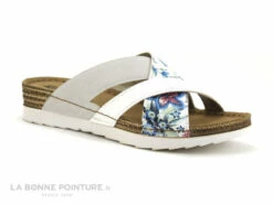 Morans MICAS 27355 Blanc Gris Fleurs - Brides Croisees - Mule -LA BONNE POINTURE Soldes cd24607c73b9e66c561f35ea11d5d5ef img 1890.jpg 148459