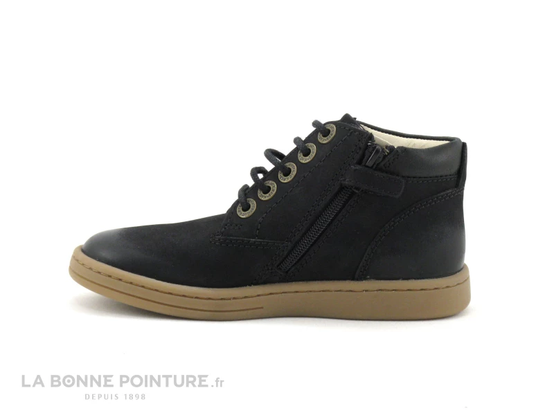 Kickers TACKLAND Noir 537938 - Chaussure Semi Montante GARCON 6 Kickers TACKLAND Noir 537938 - Chaussure Semi Montante GARCON – Image 4