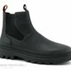 Palladium 21H77095 Black - Boots Chelsea Noire Homme