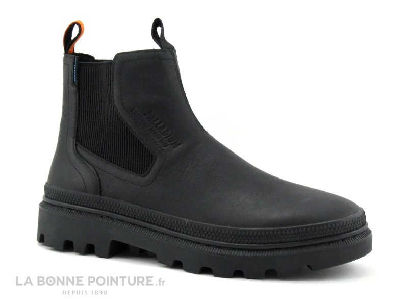 Palladium 21H77095 Black - Boots Chelsea Noire Homme 3 Palladium 21H77095 Black - Boots Chelsea Noire Homme