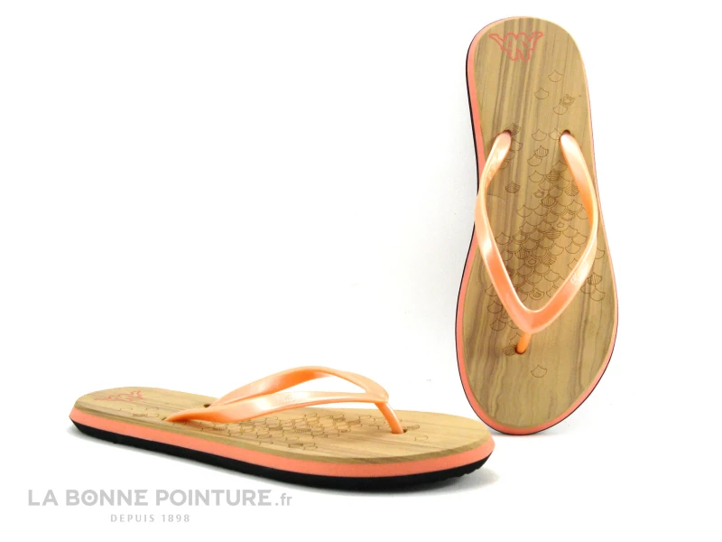 Kappa MOONEY Orange - 31138HW - Tong Femme 3 Kappa MOONEY Orange - 31138HW - Tong Femme