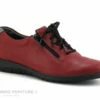 Suave Oxford 6657 AT - Acerola Champagne - Derby Cuir Rouge