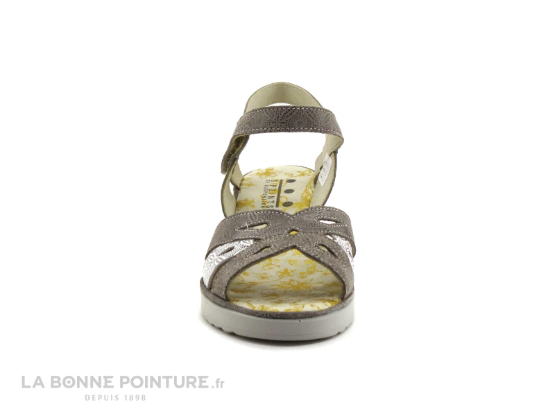 3 Points De Suspension - KIFOI - 18080-7 - Gris - Nu-pieds Compense 4 3 Points De Suspension - KIFOI - 18080-7 - Gris - Nu-pieds Compense – Image 2