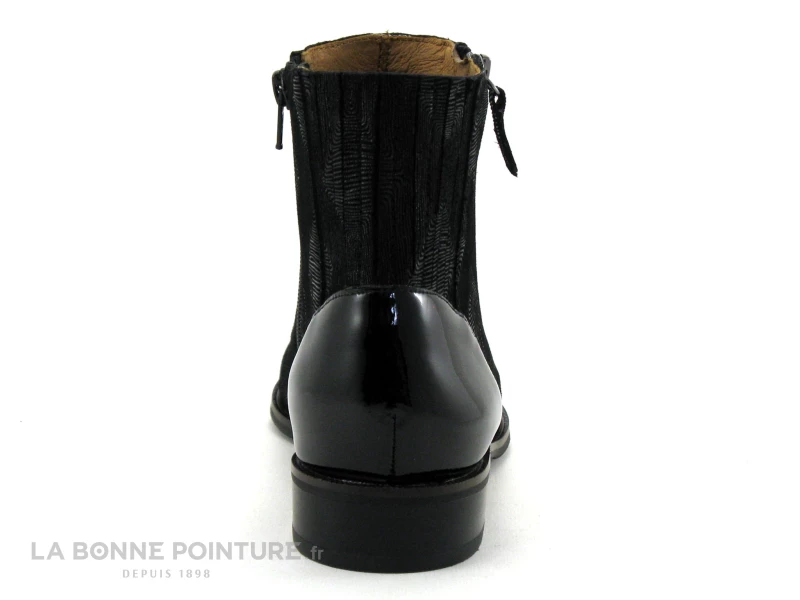 MamZelle SODANI Psyka Noir Verni - Boots Femme 6 MamZelle SODANI Psyka Noir Verni - Boots Femme – Image 4