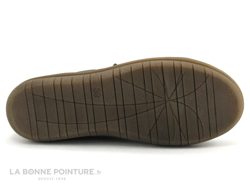 Jungla 7552 Kaki - Chaussure Montante Femme Avec Elastique Et Zip 9 Jungla 7552 Kaki - Chaussure Montante Femme Avec Elastique Et Zip – Image 7