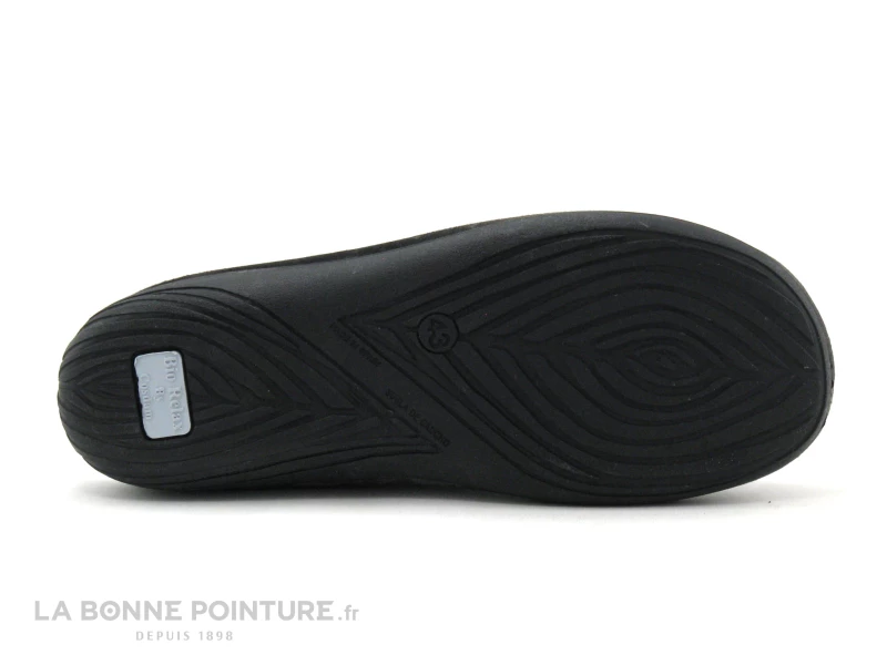 Maison Espadrille G510 Gris Noir - Pantoufle Gaston Lagaffe 7 Maison Espadrille G510 Gris Noir - Pantoufle Gaston Lagaffe – Image 5