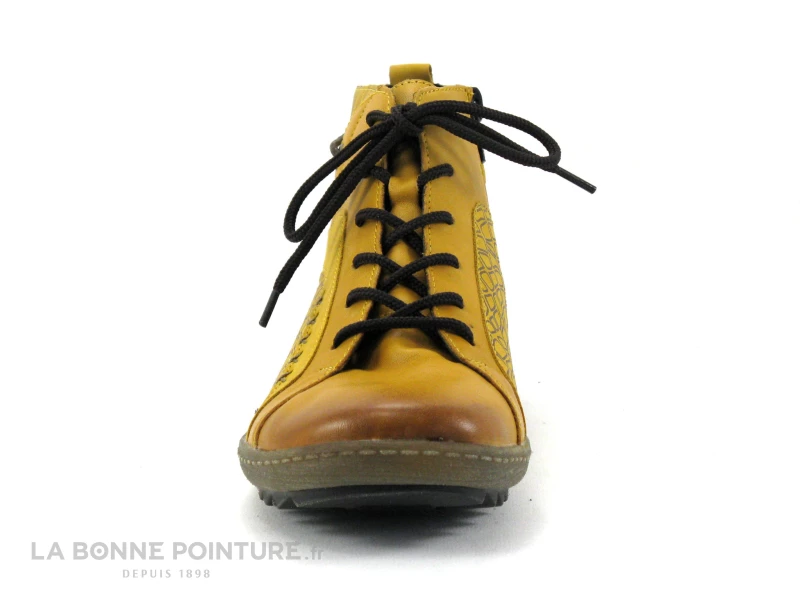 Remonte R1499-68 Jaune - Chaussure Montante Femme 4 Remonte R1499-68 Jaune - Chaussure Montante Femme – Image 2