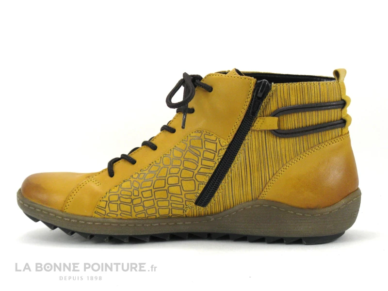 Remonte R1499-68 Jaune - Chaussure Montante Femme 5 Remonte R1499-68 Jaune - Chaussure Montante Femme – Image 3
