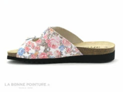 Artika Soft BASQUE Vaq Roses - Blanc - Multicolore - Mule Femme 11 Artika Soft BASQUE Vaq Roses - Blanc - Multicolore - Mule Femme -LA BONNE POINTURE Soldes cd24607c73b9e66c561f35ea11d5d5ef img 2259.jpg 149172
