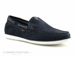 Point D Orgues POSA Bleu Marine - Mocassin Homme