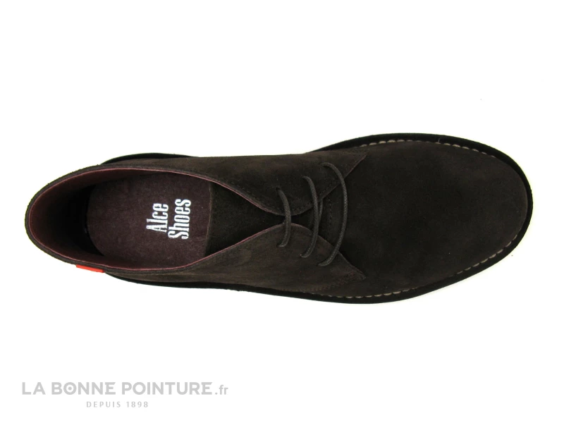 Alce Shoes 103 Moka - Chaussure Montante Femme Marron Fonce 8 Alce Shoes 103 Moka - Chaussure Montante Femme Marron Fonce – Image 6