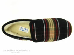 Ouf CIDEO Noir Beige Rouge - Rayures - Chausson Homme Interieur Laine -LA BONNE POINTURE Soldes cd24607c73b9e66c561f35ea11d5d5ef img 2343.jpg 174546