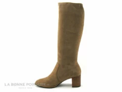 Fugitive GIGUE Velours Taupe - Botte Stretch Femme Talon Haut -LA BONNE POINTURE Soldes cd24607c73b9e66c561f35ea11d5d5ef img 2367.jpg 162847