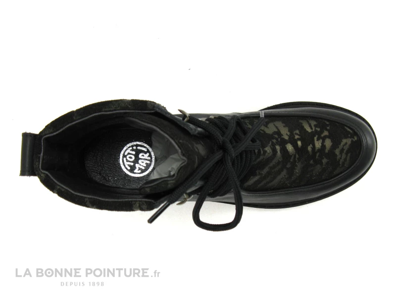 Hooper LORETA Noir - Bottine A Lacet Femme Cuir Noir 8 Hooper LORETA Noir - Bottine A Lacet Femme Cuir Noir – Image 6