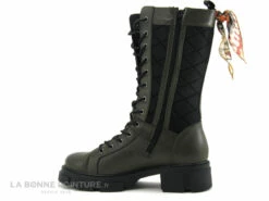 GoodStep 3625-D07 Kaki - Noir Matelasse - Bottine Lacet Femme -LA BONNE POINTURE Soldes cd24607c73b9e66c561f35ea11d5d5ef img 2403.jpg 174459