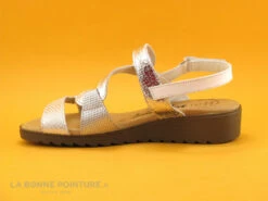 Jordana 3337 Blanc Argent - 2 Velcros - Sandale Femme -LA BONNE POINTURE Soldes cd24607c73b9e66c561f35ea11d5d5ef img 2412.jpg 149341