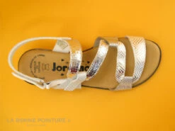 Jordana 3337 Blanc Argent - 2 Velcros - Sandale Femme -LA BONNE POINTURE Soldes cd24607c73b9e66c561f35ea11d5d5ef img 2415.jpg 149338