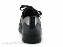 Morans KARTE Noir Argent - Basket Basse Femme En Cuir Avec Zip -LA BONNE POINTURE Soldes cd24607c73b9e66c561f35ea11d5d5ef img 2445.jpg 174515