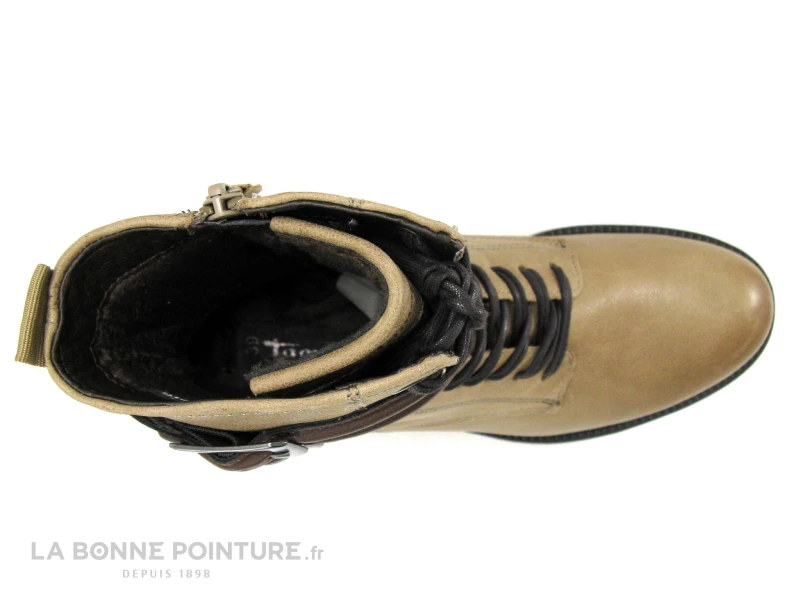 Tamaris 1-25243-29 Desert Mocca - Bottine Beige Et Marron 8 Tamaris 1-25243-29 Desert Mocca - Bottine Beige Et Marron – Image 6