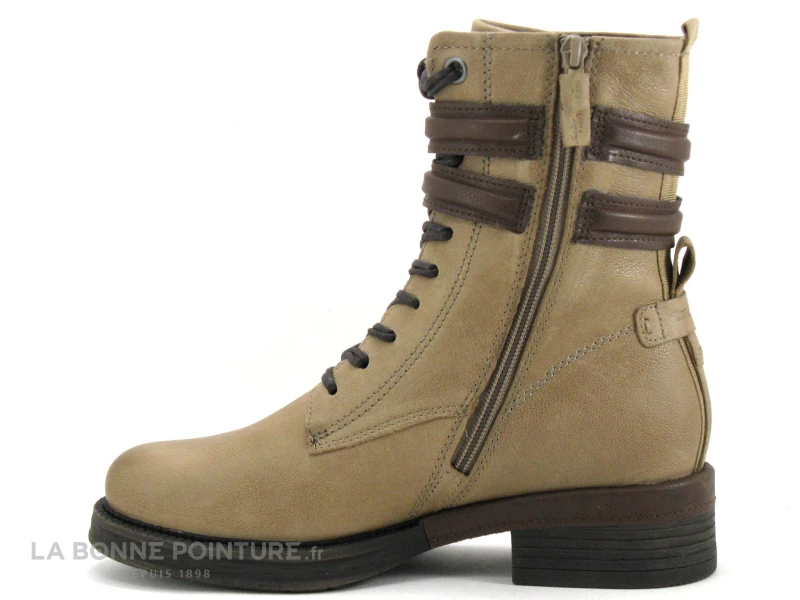 Tamaris 1-25243-29 Desert Mocca - Bottine Beige Et Marron 5 Tamaris 1-25243-29 Desert Mocca - Bottine Beige Et Marron – Image 3