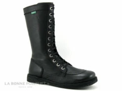 Kickers MEETKIKNEW 444316-50 Noir - Bottine Lacet