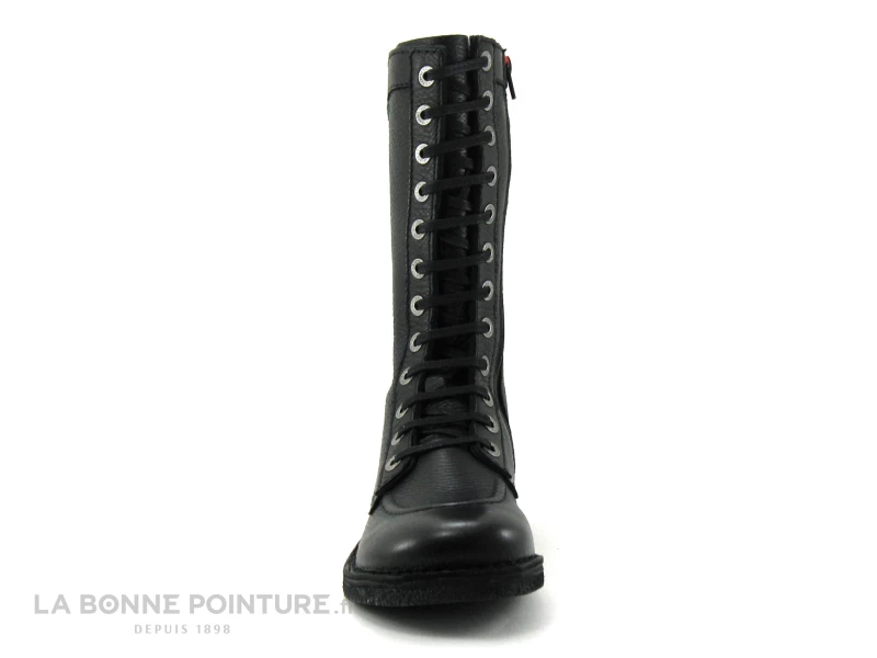 Kickers MEETKIKNEW 444316-50 Noir - Bottine Lacet 4 Kickers MEETKIKNEW 444316-50 Noir - Bottine Lacet – Image 2
