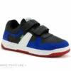 Kickers KALIDO Bleu Noir Rouge - 910861 - Sneakers GARCON