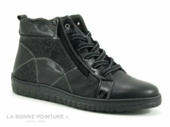 3 Points De Suspension KIARI 22395-009 - Noir - Chaussure Montante F