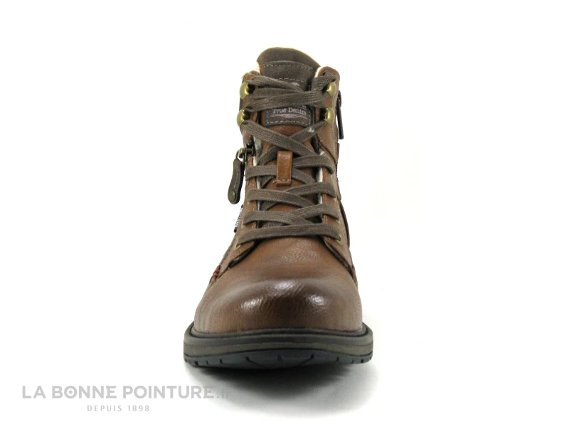 Mustang 4157-603-307 Cognac - Bottillon Homme Interieur Fourrure 4 Mustang 4157-603-307 Cognac - Bottillon Homme Interieur Fourrure – Image 2