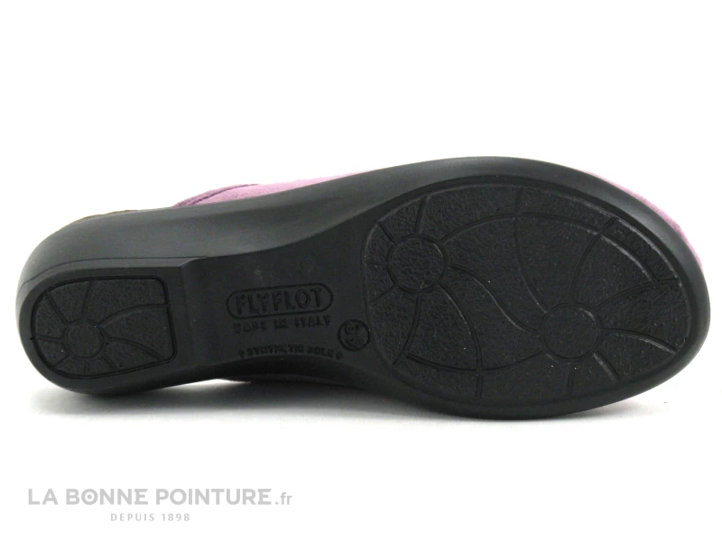 Fly Flot FLURE Lilas - Pantoufle Sabot Femme Velours Violet 8 Fly Flot FLURE Lilas - Pantoufle Sabot Femme Velours Violet – Image 6