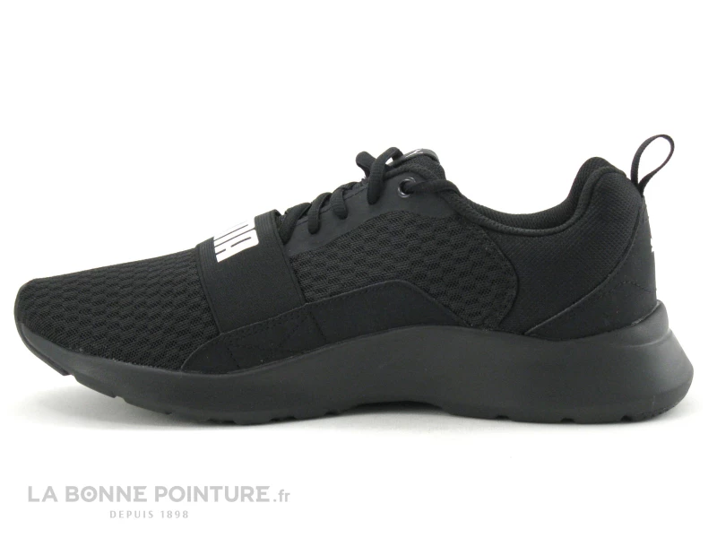 Puma Soft Foam WIRED - Black - Basket Noire Homme - 366970 5 Puma Soft Foam WIRED - Black - Basket Noire Homme - 366970 – Image 3
