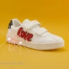 Geox SKYLIN J928WC - White Red - Love - Sneakers Fille -LA BONNE POINTURE Soldes cd24607c73b9e66c561f35ea11d5d5ef img 2993hh 132175