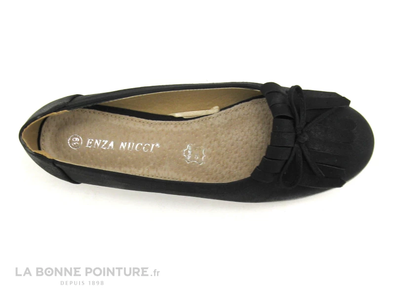 Enza Nucci - JF3104 Noir - Patte Frange - Ballerine 5 Enza Nucci - JF3104 Noir - Patte Frange - Ballerine – Image 3