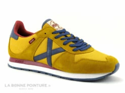 Munich MASSANA 435 Jaune Bleu Bordeaux - Basket Ville Homme
