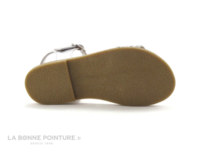 Wipop ROUGEIR Argent - Glitter - Sandale Brillante Fille 6 Wipop ROUGEIR Argent - Glitter - Sandale Brillante Fille – Image 4