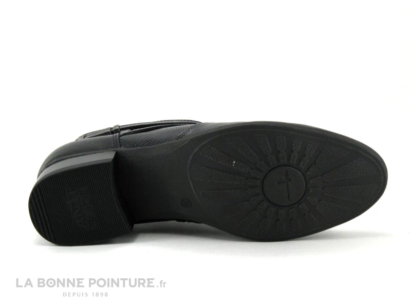 Tamaris 1-25373-27 - Bottine Femme Noire - Cotes Reptile 9 Tamaris 1-25373-27 - Bottine Femme Noire - Cotes Reptile – Image 7