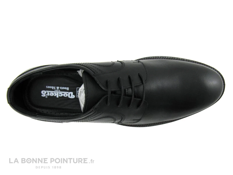 Dockers 51FB002-120100 Black - Derbi Habille Homme En Cuir Noir 8 Dockers 51FB002-120100 Black - Derbi Habille Homme En Cuir Noir – Image 6