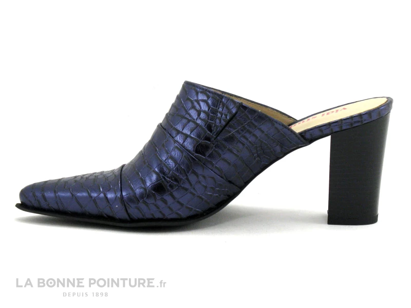Vidi Studio BACOURT - Lizard Grey Blue - Sabot Pointu - Talon Haut 5 Vidi Studio BACOURT - Lizard Grey Blue - Sabot Pointu - Talon Haut – Image 3