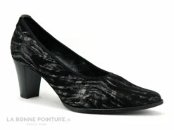 Geo Reino ALVINO Hello Noir - Escarpin Semelle Souple