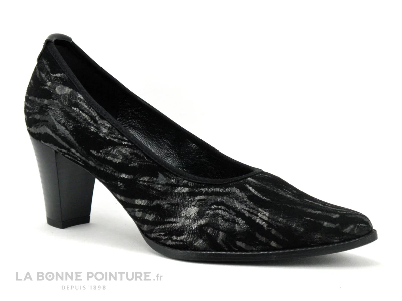 Geo Reino ALVINO Hello Noir - Escarpin Semelle Souple 3 Geo Reino ALVINO Hello Noir - Escarpin Semelle Souple