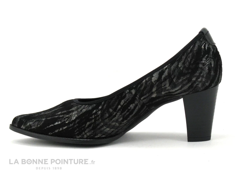 Geo Reino ALVINO Hello Noir - Escarpin Semelle Souple 5 Geo Reino ALVINO Hello Noir - Escarpin Semelle Souple – Image 3