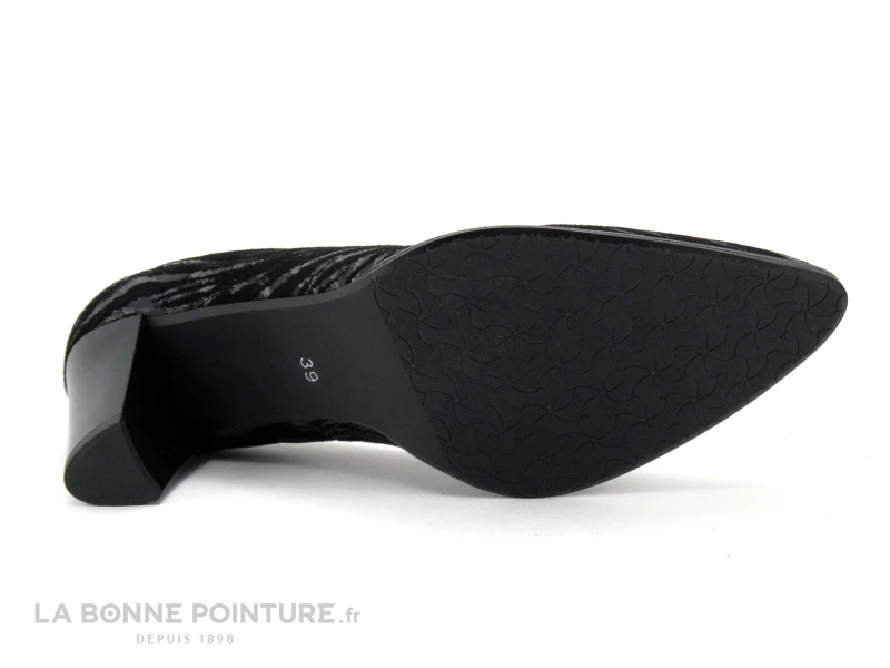 Geo Reino ALVINO Hello Noir - Escarpin Semelle Souple 9 Geo Reino ALVINO Hello Noir - Escarpin Semelle Souple – Image 7