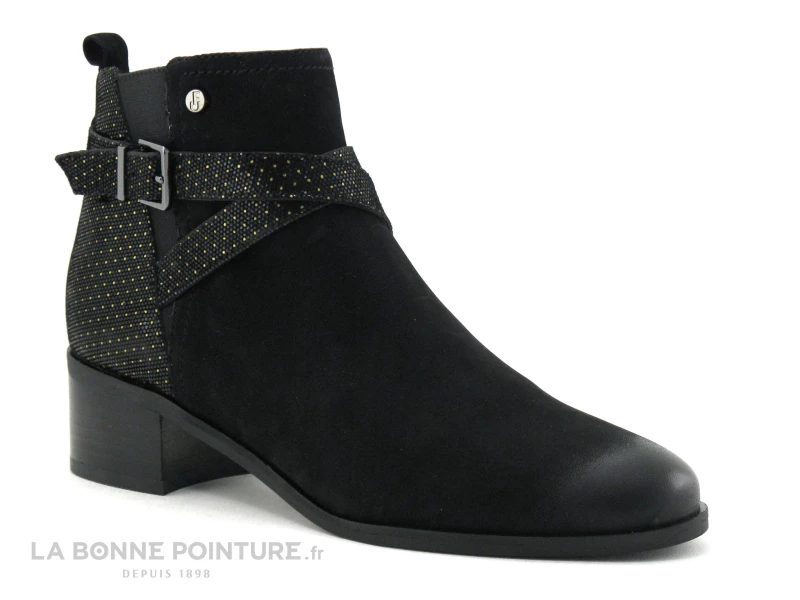 Fugitive RANDO Oil Noir Boots A Pois 3 Fugitive RANDO Oil Noir Boots A Pois